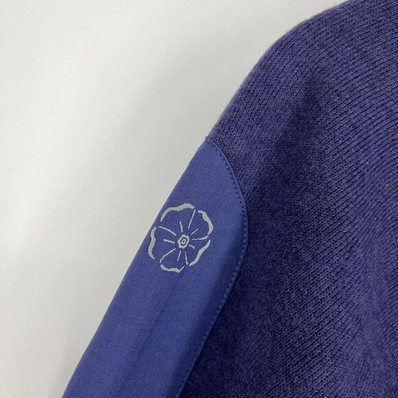 Outdoor Research Jacket Size Small Womens Purple Wool Blend Full Zip Hiking - Picture 8 of 9